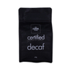 Eco friendly 250g cafe packaging pouch with pocket zipper 