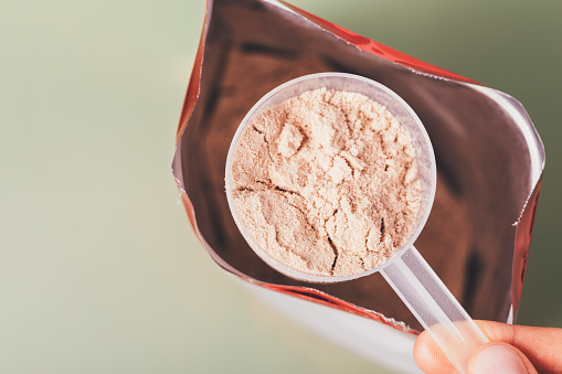 Protein Powder In Sustainable Packaging
