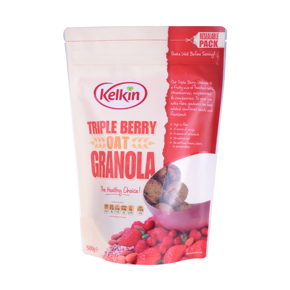 Biodegradable Reusable Peanut Dry Fruit Cashew Nut Sweets Packaging Snack Bag