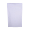 Compostable Biodegradable Packaging Black/white Kraft Paper Bag Food Grade Stand Up Pouches