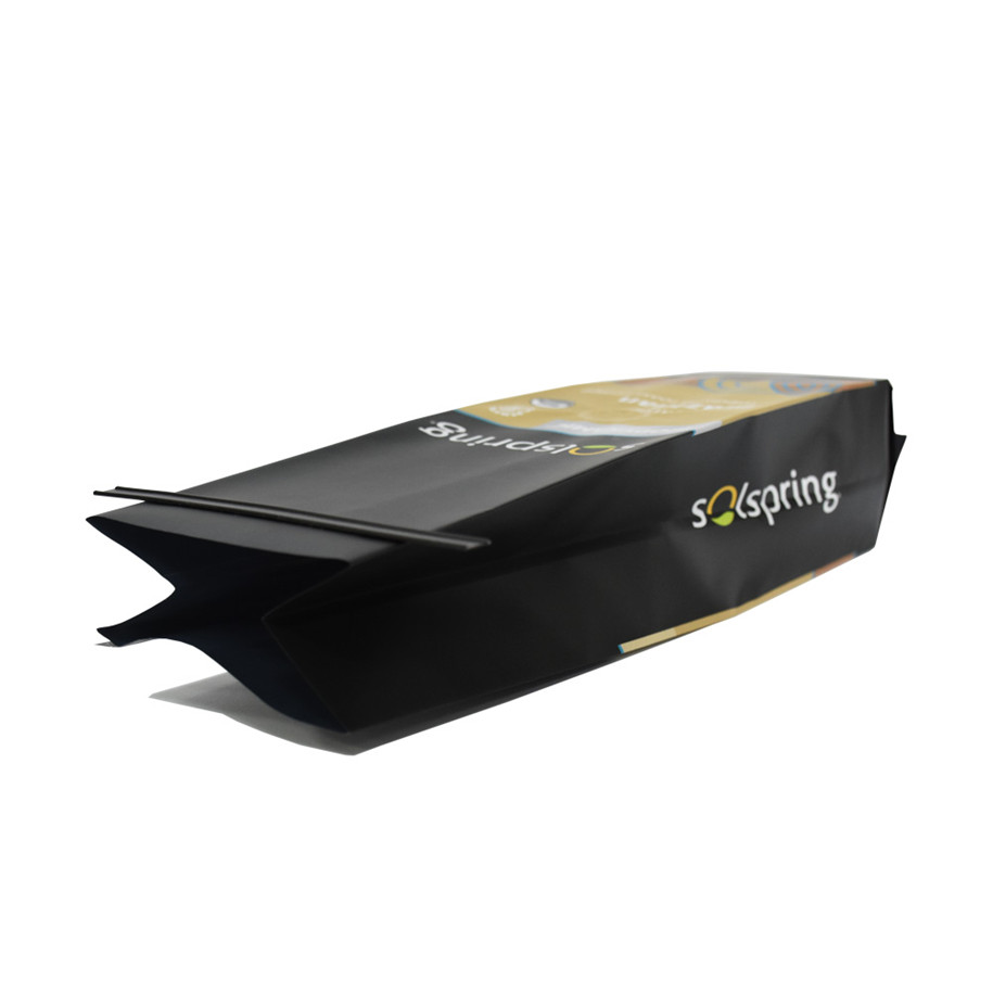 OEM Biodegradable Flat Bottom Side Gusset 500g Coffee