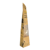 Newest With Tear Notch Window Kraft Paper Stand Up Pouch Bag With Zip Lock