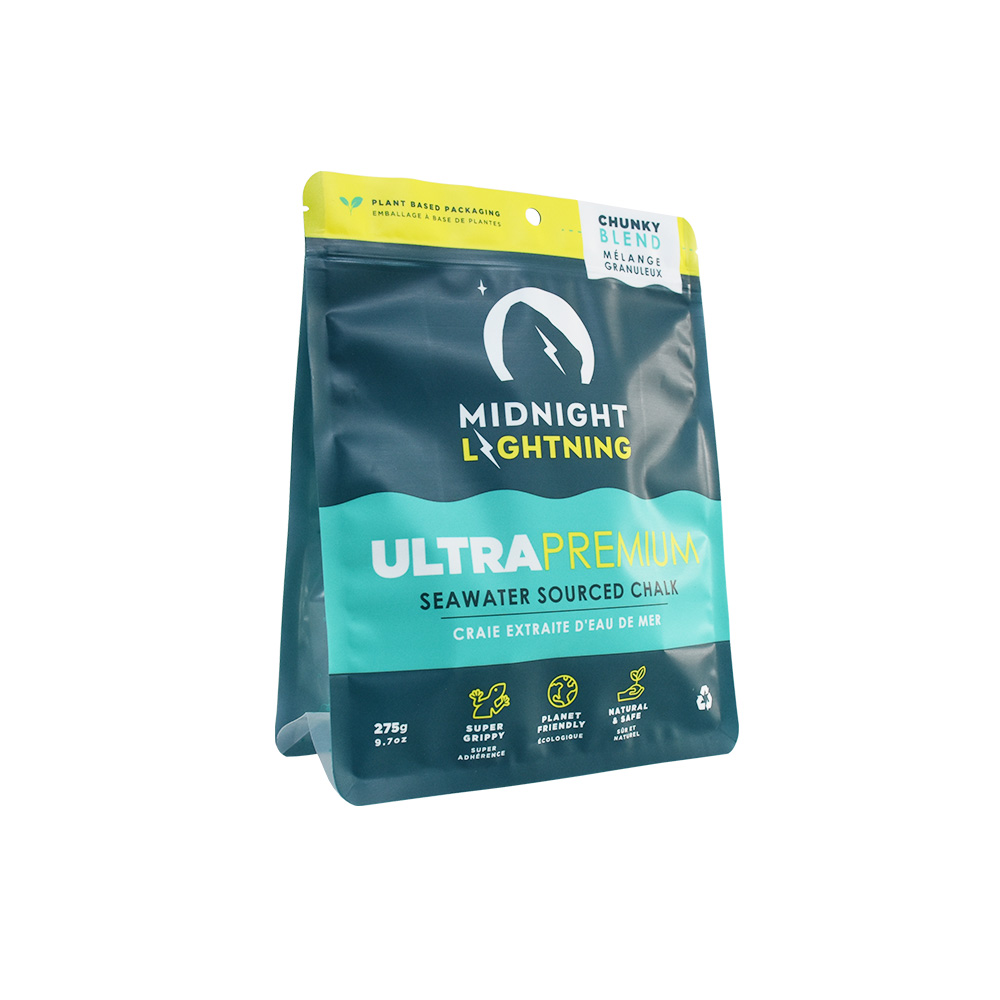 Recycling Flat Bottom Bags Custom Logo Animal Feed Bag Suppliers Protein Powder Bags