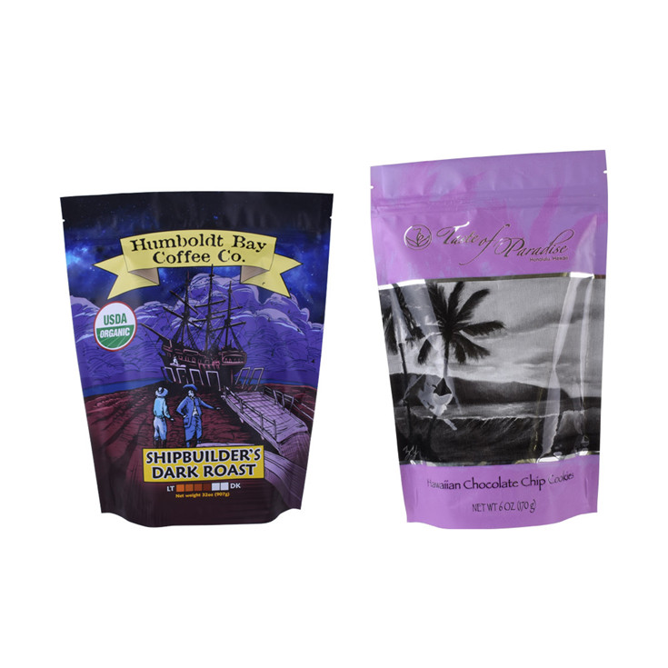 Customized K Bottom Seal Pouch Bags For Food