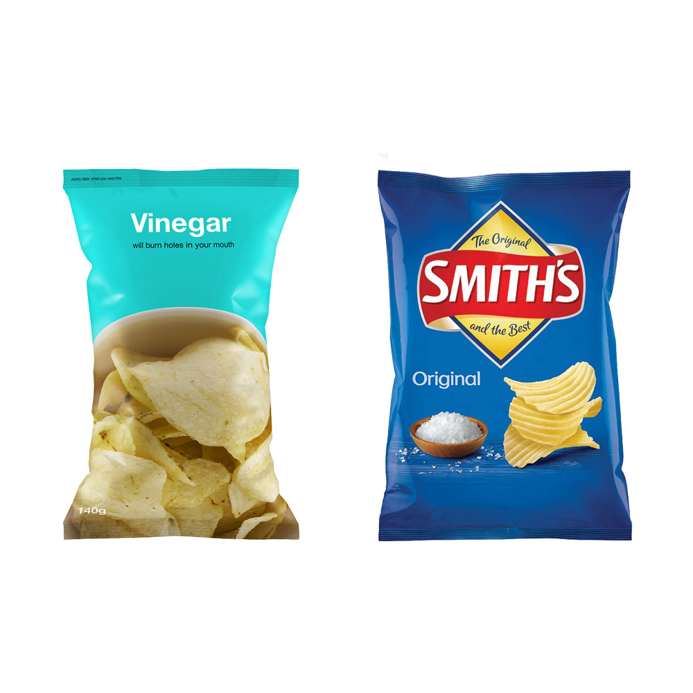 Retail Uv Spot Back Seal Jordan Chip Bag