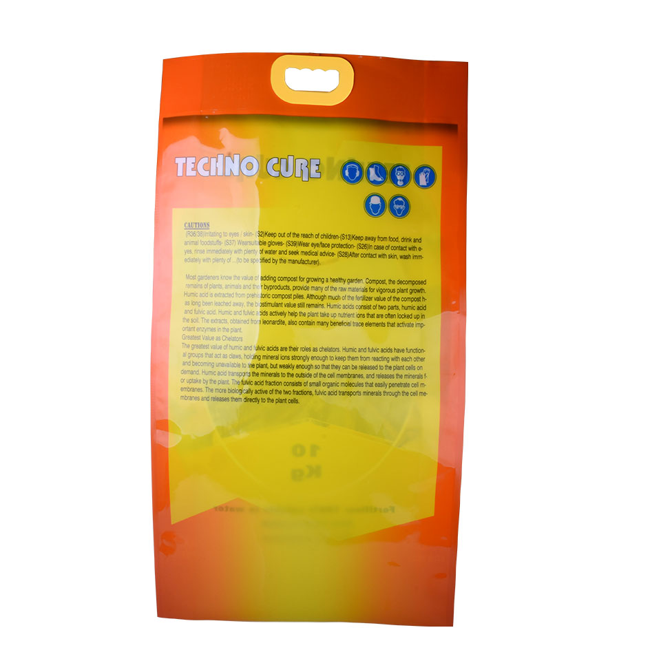 Custom Block Bottom Biodegradable Fish Feed Food Bag Arowana Feed Packaging