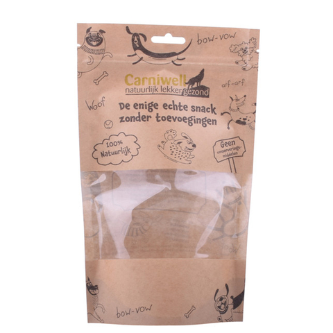 Biodegradable Pet Dog Food Bag with window In Melbourne