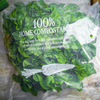 100% Compostable Backed Seal Vegetable And Fresh Fruits Potato Packaging Pillow Pouch