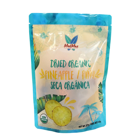Eco friendly recycling pouches green PE bags for snack