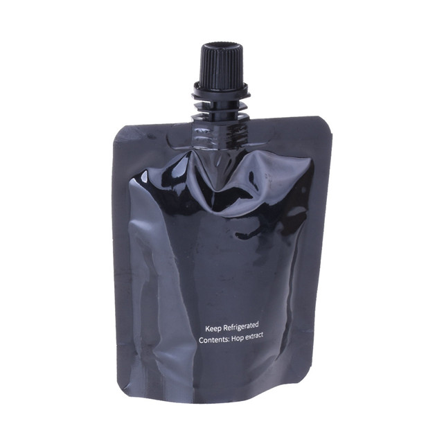 Top quality Round Bottom stand up barrier pouches wholesale alcohol drink pouches drinks pouches