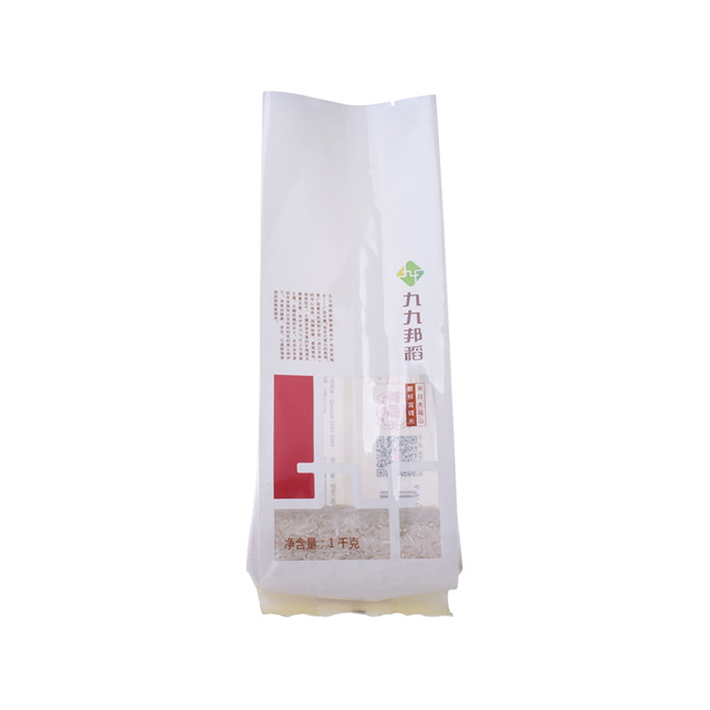 Excellent quality Back Seal Side Gusset how to calculate the volume of a stand up pouch rice bag manufacturers