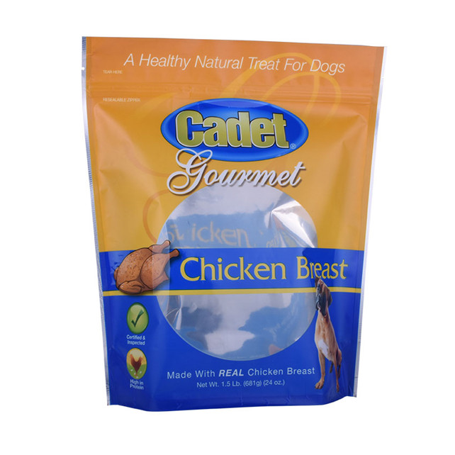 Renewable Plastic Recycle Cat Food Pouches Digital Printing On Plastic Pouches