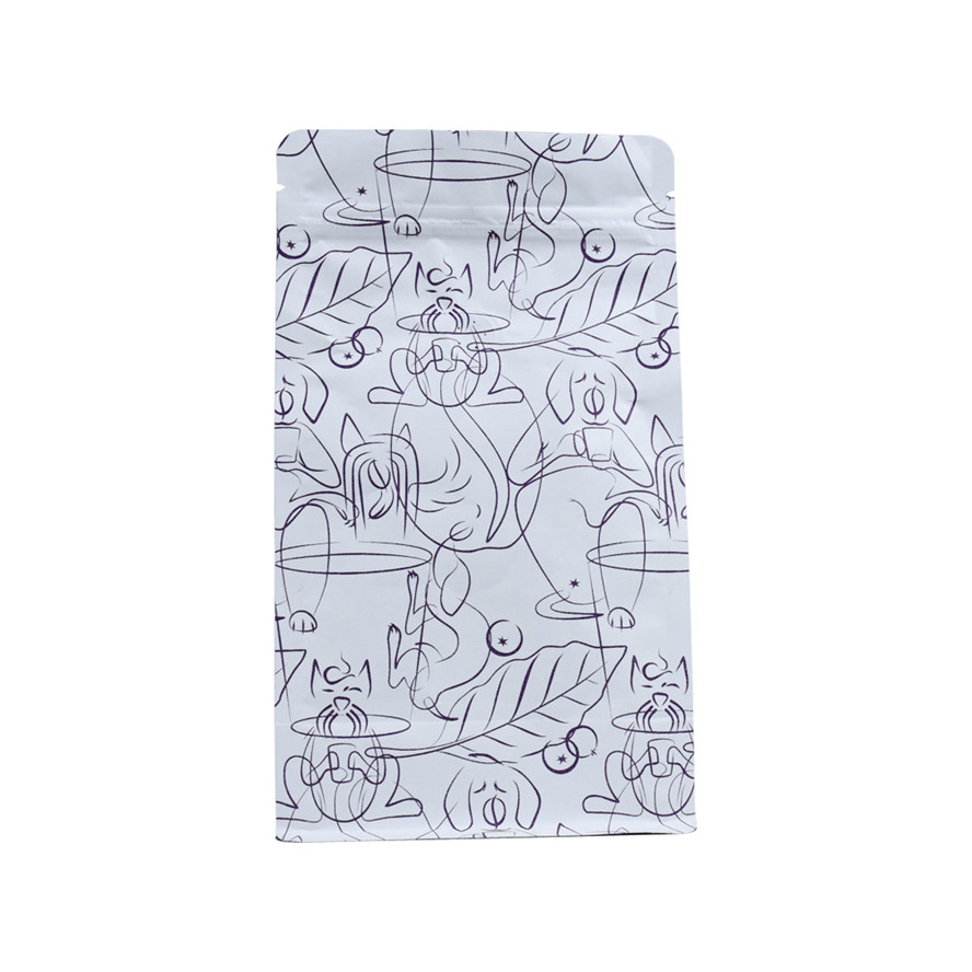 Low Price Reclosable Pouches Printing Organic Compostable Tea Bags