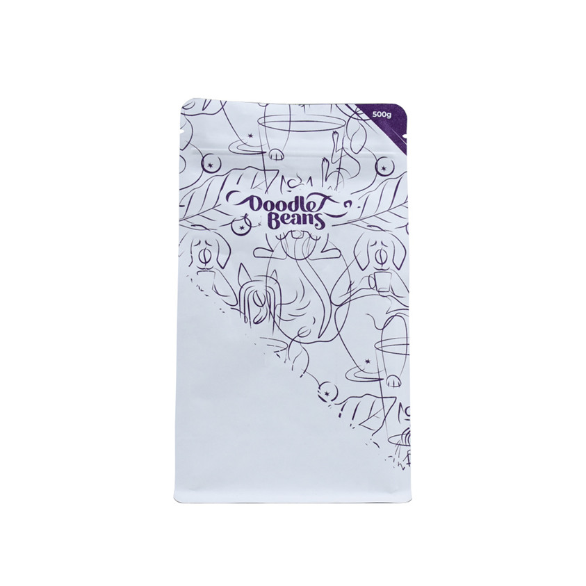 Oem Aluminum Foil Resealable Paper Stand Up Resealable Pouches Personalized Coffee Bags