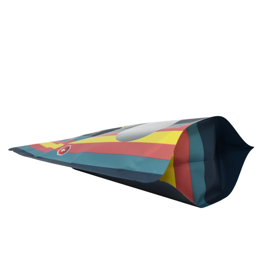 FSC Certified Soft Touch Ziplock Compostable Bags Types of Pouches in Packaging Seal Coffee