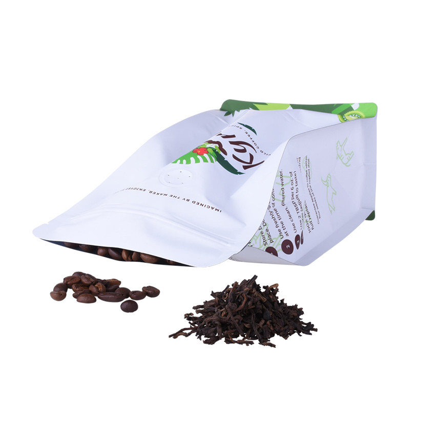 Customized Low Price Paper Bags Recyclable Biodegradable Resealable Bags Netherlands Coffee