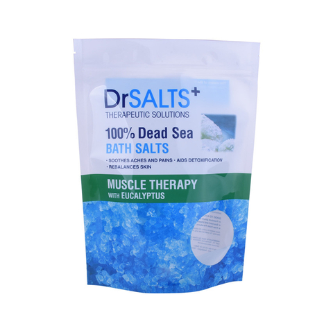 Best Price Eco Friendldy Colorful Printing Stand Up Bath Salt Packaging Bag
