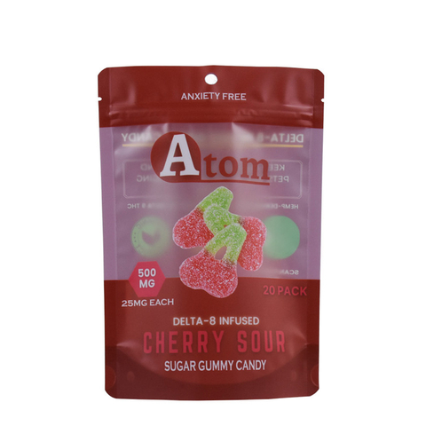 Recyclable Plastic Custom Production Stand Up Candy Bag Wholesale