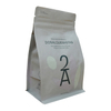 Best Price Compostable Biodegradable One Way Valve Flat Bottom Coffee Bag with Window