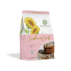 Custom Printed Sustainable Biodegradable White Kraft Paper Snack Zip Lock Packaging