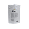 Glossy Finish Reusable Stand Up Round Bottom Coffee Zipper Pouches Factory