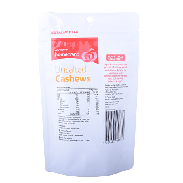 Custom Gravure Printing Colourful Plastic Zip Lock Bag with Window