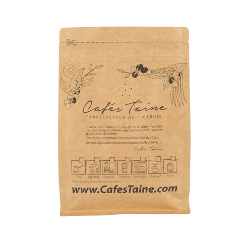 Excellent Quality Pla Compostable Flat Bottom Tea Pouch Wholesale