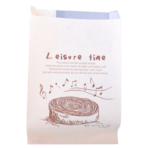 China Supplier Food Grade paper popcorn bags with printing