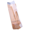 FSC certificated custom logo paper bag with clear window to pack bread