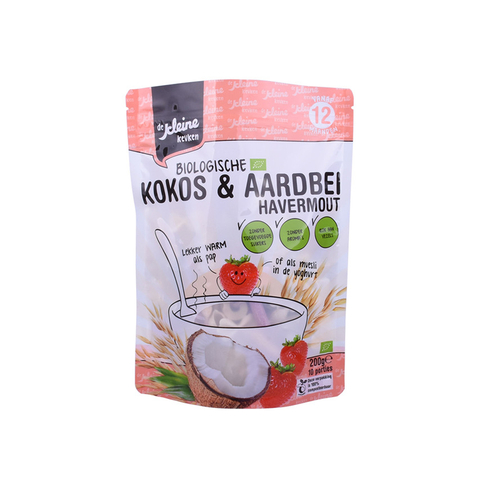 Eco Matte Finish Custom Logo Bags No Minimum Compostable Cling Film Uk Snack Wholesale