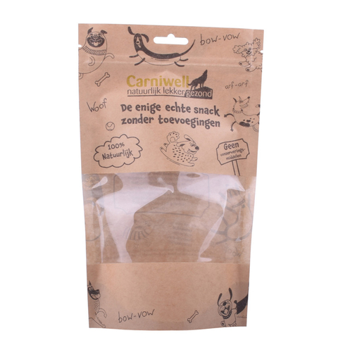 Eco Friendly Custom Design Stand Up Biodegradable Dog Food Packaging Bags Wholesale
