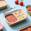 Custom Size Wet Pet Food Packaging Aluminum Foil Container