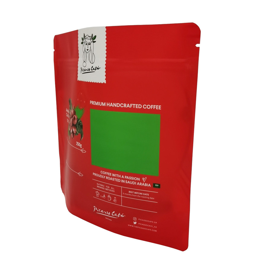 Top Quality Custom Production Compostable Biodegradable Coffee Packaging Bag