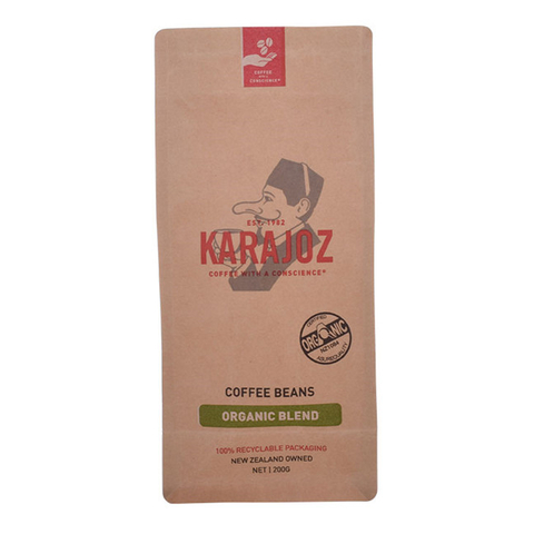 Good Seal Ability Free Samples Laminated Material Top Seal Paper Bag Brown Kraft