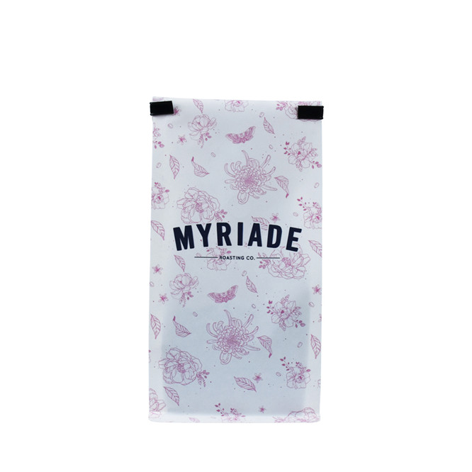 Hot Sale Factory Supply Sustainable Block Bottom Packaging with Tintie Report