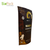 Biodegradable 100% Compostable Bag Tea And Coffee Packaging Bags with Zipper