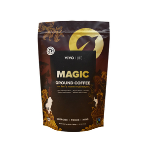 Customised Matte Black Coffee Pouches