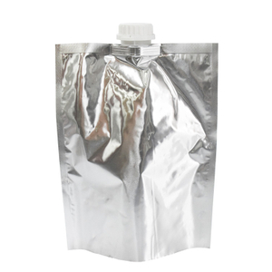 Custom Print Juice Packaging Bag with Spout for Traveling