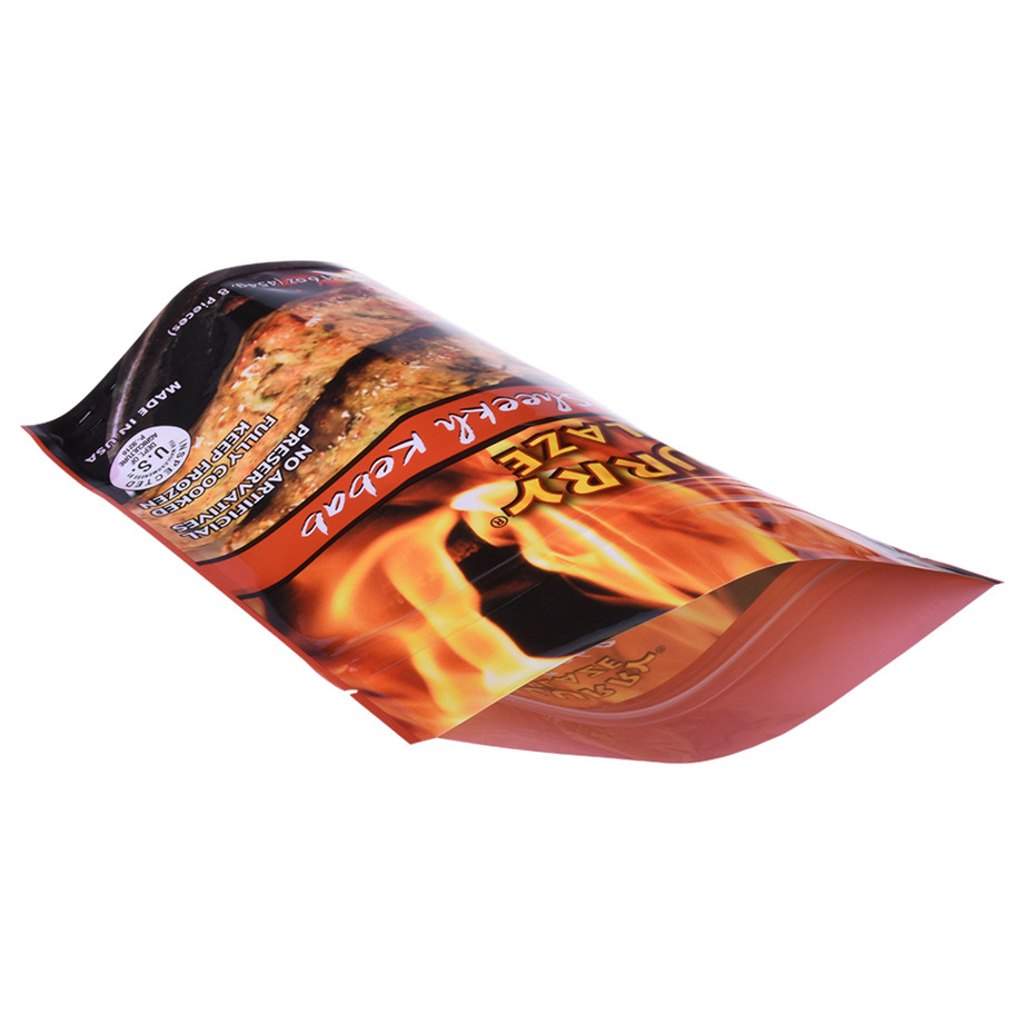 Matte Printing With Tear Notch Peanut Packing Pouches