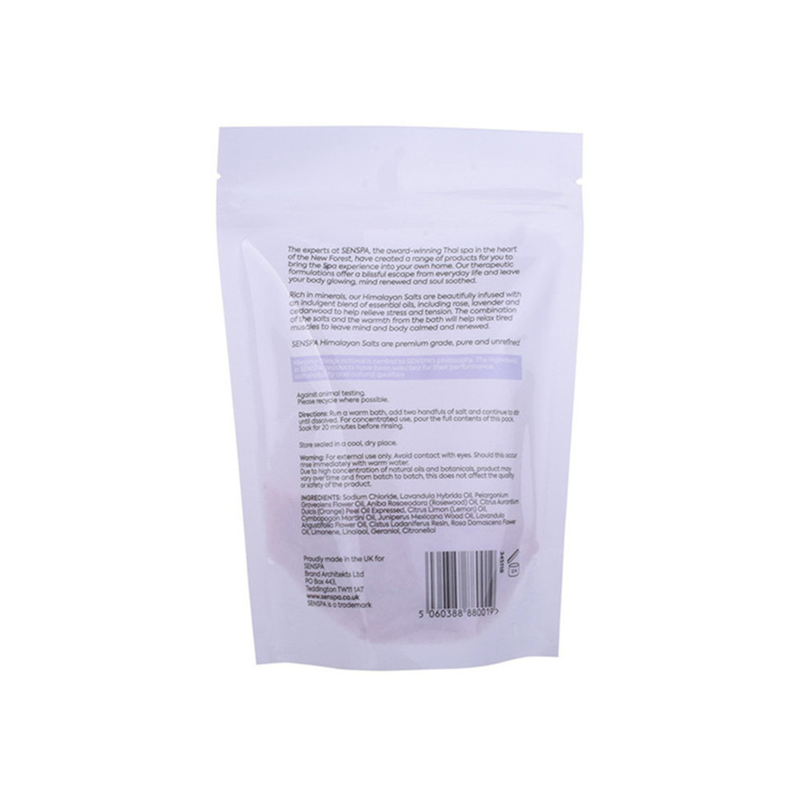 Factory Supply Side Seal Plastic Free Bath Salts