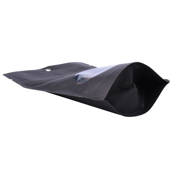 Bio PE Food Packaging Bag With Window For Bulk Snack Bags