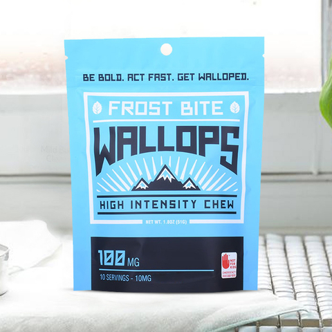 Custom Design Moisture Proof Stand Up Compostable Marijuana Bags with Child-resistant Zipper