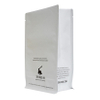 Wholesale 12 Oz kraft paper Coffee Bags Square Bottom With Valve And Zipper