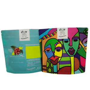 Colorful Printing Compostable Coffee Bean Bag Wholesale