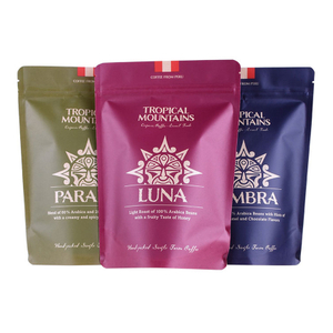 Organic Kraft Coffee Pack Packaging Bag