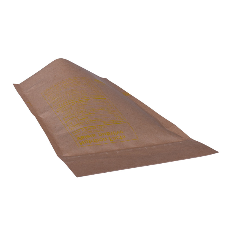 Plastic Zip Lock kraft paper 250G Spice Packaging Bags Non-Zipper