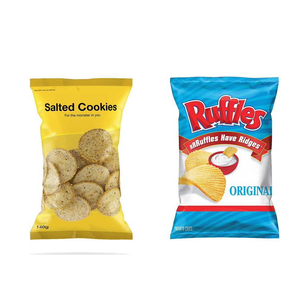 Exquisite Resealable Chip Bag Pack