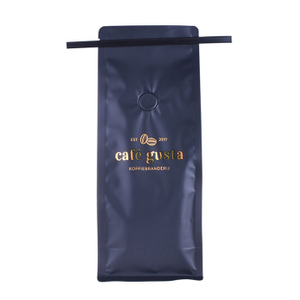 Laminated Material Matt Finish Branded Coffee Bags