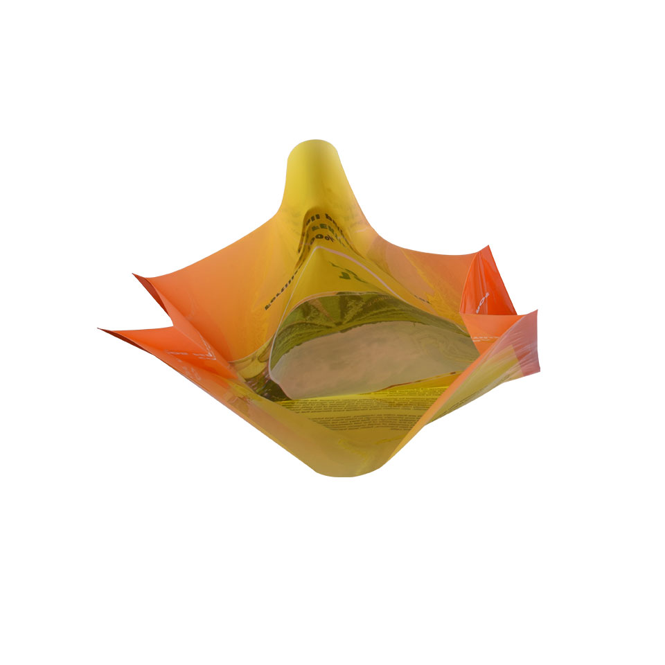 Custom Block Bottom Biodegradable Fish Feed Food Bag Arowana Feed Packaging