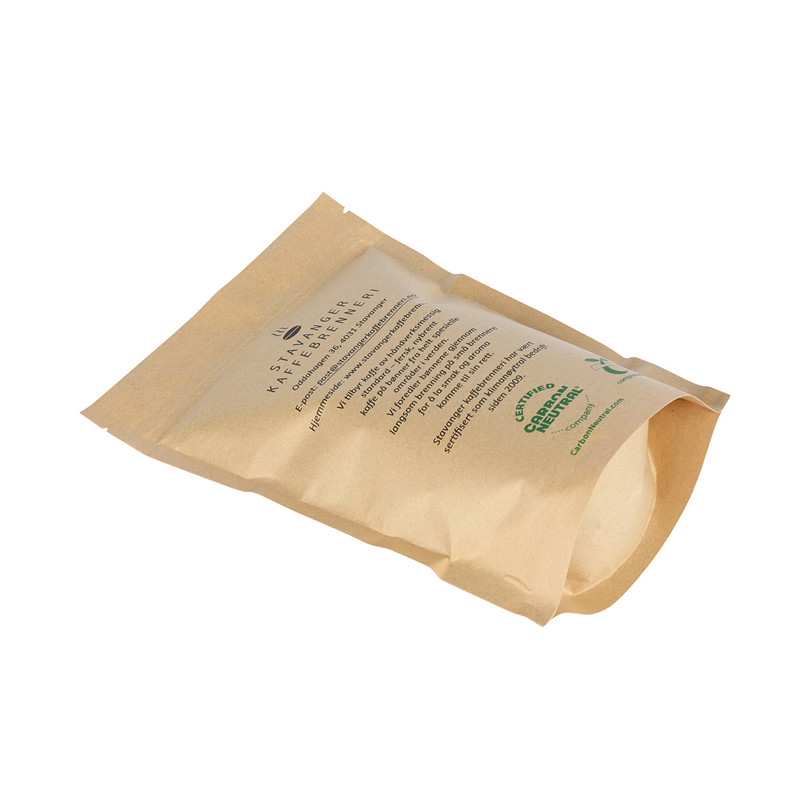 Excellent Quality Kraft Paper Biodegradable Pouch Packaging